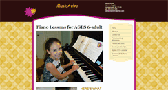 Desktop Screenshot of music-aviva.org