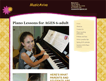 Tablet Screenshot of music-aviva.org